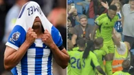 Muniz scores last-gasp leveller… but celebrates with WRONG fans