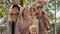 Stacey Solomon reveals how long a school run with five kids really takes