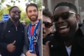 Micah Richards missing from CBS Sports panel as he parties with Gooners in Paris