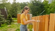 The 3 colours to paint your fence that instantly make your garden look bigger