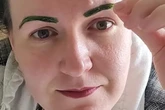 My attempt to dye my brows went horribly wrong & left me too stunned to speak