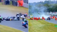 Race abandoned after 'severe & catastrophic' crash involving 11 bikes