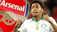 Arsenal face battle with Champions League rivals for Palmeiras wonderkid