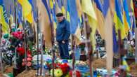 Inside cemetery that lays bare 100k Ukrainian troops lost since invasion