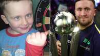 Littler shares brilliant throwback picture to him as a child with dartboard