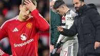 Inside Garnacho's Man Utd axe as he's dropped over touchline incident