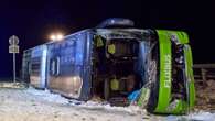 Two killed in horror bus crash on German motorway as coach overturns