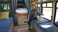 How one woman transformed discarded bus into dream home for £1.6k