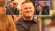 Wayne Rooney shows off fresh-faced new look as he supports Coleen's new venture