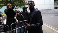 Ex-Arsenal star Thomas Partey arrives at court charged with raping women