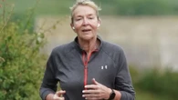 Fern Britton shows off incredible five stone weight loss as she runs in Cornwall
