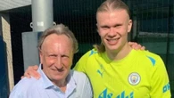 Erling Haaland meets Neil Warnock and admits he 'agrees with' long ball tactics