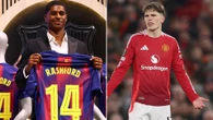 Man Utd fans fume at Garnacho's two-word reaction to Rashford move
