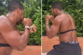 AJ shows off shadow boxing as Hearn reveals new date for Jake Paul bout