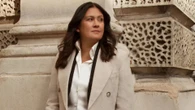 Lisa Nandy stuns in stylish trench coat and suit for Elle magazine shoot