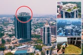 World's wackiest £15m mansion sits abandoned on skyscraper… & owner never moved in