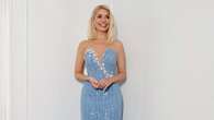 Holly Willoughby channels Disney princess Elsa as she stuns in blue gown