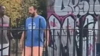 HUGE Hollywood actor spotted playing basketball in UK park leaving fans stunned