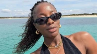 CBB host AJ Odudu shows off her incredible body in a bikini