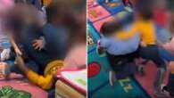 Moment ‘school fight club’ sees nursery staff pit 4YR-OLDS against each other