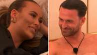 Love Island's Harriett and Ronnie enjoy steamy night in the Hideaway