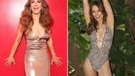 Elizabeth Hurley, 59, shows off age-defying looks in plunging leopard swimsuit