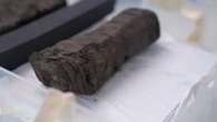 Message on ancient scroll burnt in Vesuvius eruption revealed for first time