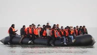 Illegal migrants travel to UK in 'dangerous' £350 dinghies made in China