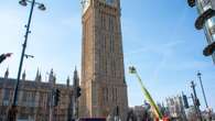 Man, 29, charged after protester climbed Big Ben barefoot and held on for 17 hours