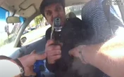 Driver pulls gun & shoots cops at point blank range after Taliban rant