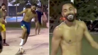 New Man Utd star Cunha runs rings around pals in street kickabout