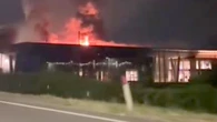Fire rips through Fiorentina's training ground as four people rushed to hospital