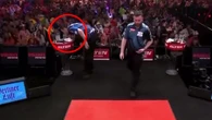 Weird thing Humphries did with his glass caught on TV leaving ace embarrassed
