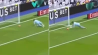 Freak moment ball 'magically' spins away from goal in Real Madrid clash
