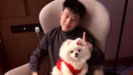 Zhao spent 2024 World Snooker Championship pushing dog around in a pram