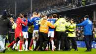 Tarkowski's INCREDIBLE goal sparks MASS BRAWL in FINAL Goodison derby