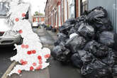 Map reveals councils planning MONTHLY bin collections - will yours be affected?