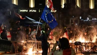 Protesters try to storm Georgia presidential palace as they clash with cops