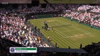 Wimbledon match stopped three times due to medical emergency & Fritz bleeding