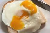 I've worked out how to make perfect fried eggs & you don't even need any oil