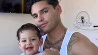 Garcia's one-year-old son is already champ in the making… and has his left hook