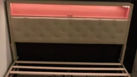 I took a risk and bought a bed from Shein - it even has a LED headboard
