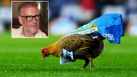 'F***ing chicken on the pitch' - Iconic ref reveals moment he had to stop game