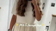 I found a perfect summer top from M&S & can finally shop there online again