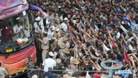 At least 11 people dead in stampede outside stadium ahead of IPL parade