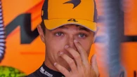 Norris forced to get stitches for freak injury after British GP win