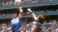Infamous 'Hand of God' shirt up for auction for £300k along with Pele's medal