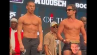 Joey Essex opponent wears pic of TV star's face on his PANTS at weigh-in