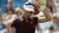 Emma Raducanu grimaces out of Eastbourne to leave cloud over Wimbledon hopes