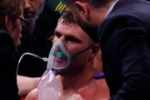 Fisher given oxygen after brutal first-loss of career after savage KO